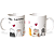 Caneca de Porcelana "Meu Gatinho" - Pura Fofura no Seu Café - Imagem 1