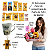 1 Cesta Cafe Da Manha Dia Das Maes Flores Caneca Pelucia Cartao Completa Presente - Imagem 2