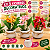 Trio Vasinhos Decorativos Flores De Lirios Artificiais - Imagem 2