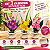 3 Vasinhos Decorativos Com Orquidea Artificial - Imagem 2
