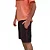 Bermuda Shorts Masculino Tactel – BOLSO COM ZIPER LARANJA - Imagem 4