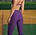 Conjunto Legging Com Top Debrum Tamanho P Cor Roxo - Imagem 2