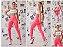 Conjunto Authentic Tamanho M Top Cor Branco Legging ZIG ZAG - Imagem 1