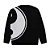 TRICOT SUFGANG YING YANG BLACK - Imagem 2
