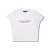 BRAZILIAN GIRLZ WHITE BABY TEE - Imagem 1