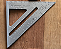 7 - ESQUADRO EM ALUMINIO - Imagem 2