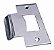 FECHADURA TUBULAR LATÃO CROMADO PARA BANHEIRO 7030 - A - Imagem 4