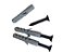 PIVOT DG-1012 PRETO DORMA PARA PORTA PIVOTANTE  DE MADEIRA - Imagem 7
