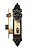 FECHADURA HAGA 55MM  COLONIAL PARA PORTA EXTERNA - Imagem 3