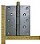 DOBRADIÇA 5 X 4" FP E PINO FL PARA PORTÃO - Imagem 1