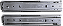 TT-10 P 300MM - TRILHO TELESCÓPICO REFORÇADO ANTIGO PARA 1 GAVETA - Imagem 2