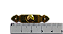 MINI FECHO EM LATÃO DOURADO PARA ARTESANATO - Imagem 5