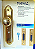 KIT FECHADURA TETRA PRINCIPAL COM MAÇANETA EXTERNA FIXA + 2 FECHADURAS DE SEGURANÇA TETRA CHAVE -165 BDO-87 FIXA 3X1 - Imagem 1
