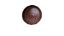 PUXADOR PONTO DE MADEIRA PARA MÓVEIS (1550/K3 B IMBÚIA) - Imagem 2