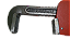 CHAVE GRIFO CHAVE DE TUBO STANLEY 24" 87-483 - Imagem 2