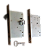 KIT FECHADURAS BICO DE PAPAGAIO LAFONTE PARA PORTA DE CORRER COM 2 FOLHAS 2 F LO - Imagem 3