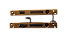 KIT FECHADURAS BICO DE PAPAGAIO LAFONTE PARA PORTA DE CORRER COM 2 FOLHAS 2 F LO - Imagem 5