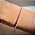 Pulseira Riviera Ouro Branco 18 k com Diamantes - Imagem 1
