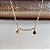Pulseira infantil Coração e Joaninha Ouro 18k/750 - Imagem 2