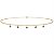 Corrente Choker Galáxia Ouro 18k - Imagem 1