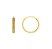 Brinco Delicacy G Ouro 18k - Imagem 1