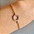 Pulseira Liz Elo Português e Zircônias - Ouro 18k - Imagem 2