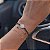 Pulseira Bola Quartzo Negro - Ouro 18 k - Imagem 3