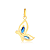 Pingente Meia Borboleta Ouro 18K - Imagem 3