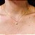 Pingente Letra B - ouro 18k - Imagem 2