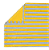 LONA LISTRADA TOLDO AMARELO 1.00 M X 1,45 M - Imagem 4