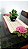Caminho de mesa em crochê com flores 120x40cm  C010 - Imagem 1