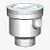 CAIXA DE PASSAGEM PARA SENSOR INTERSTICIAL - Imagem 1