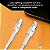 Cabo Lightning / USB-C - Branco - Imagem 6