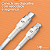Cabo Lightning / USB-C - Branco - Imagem 8