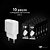 Kit 10 Carregadores Tomada USB-C - Atacado - Imagem 2
