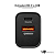 Carregador USB-A e USB-C 20W Preto UP Electronics - Imagem 2