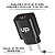 Carregador USB-A e USB-C 20W Preto UP Electronics - Imagem 3