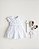 VESTIDO C/ GOLA GUIPER E SAIA TULE - Imagem 1