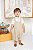 Jardineira masculina infantil linho - Imagem 1