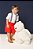 CAMISA  INFANTIL M/L SOCIAL LISA COM BOLSO - Imagem 2