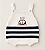 ROMPER LISTRADO COM URSO - Imagem 2