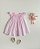 Vestido Palinha rendonda lacinhos - Imagem 1