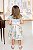 Vestido barrado com faixa - Imagem 2