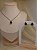 Conjunto colar e brincos gota - Imagem 2