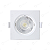 SPOT MR11 QUADRADO BRANCO FRIO 3W - Imagem 1