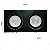 SPOT DUPLO MR16 QUADRADO BRANCO QUENTE 10W (2x5W) - PRETO - Imagem 2