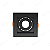 SPOT RECUADO MR11 QUADRADO PRETO + SOQUETE GU10 - Imagem 1
