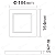 PAINEL DE SOBREPOR LED QUADRADO 12W - BRANCO FRIO - Imagem 2