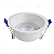 SPOT RECUADO REDONDO BRANCO FRIO 6W - Imagem 1