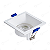 SPOT RECUADO QUADRADO BRANCO NEUTRO 6W - Imagem 1